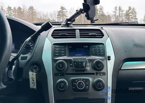 2015 Ford Explorer Police Interceptor z USA, uszkodzony, nr VIN 1FM5K8AR5FGA09669